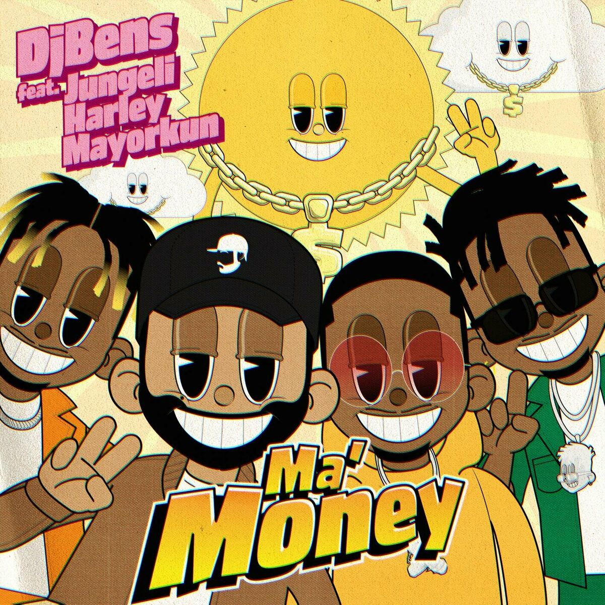 DJ Bens - MA MONEY ft. Jungeli, Harley & Mayorkun